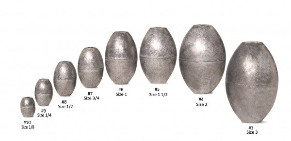 Water Gremlin - Egg Sinkers (Lead)