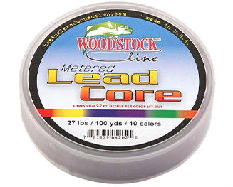 Woodstock - Metered Lead Core Trolling Line - 100YD Spools